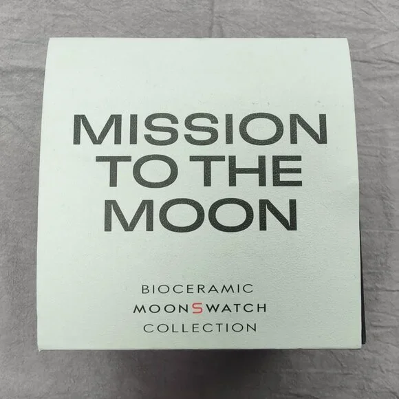 🔥HOT🔥 NWT Swatch X Omega Bioceramic Moonswatch Mission To Moon Watch - Picture 4 of 4